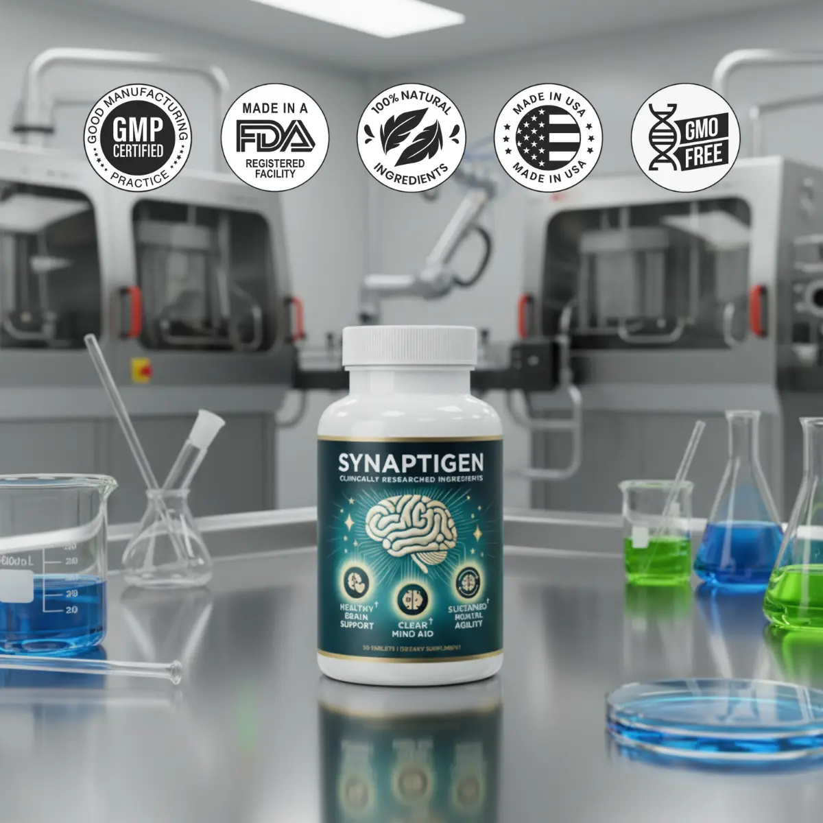 Synaptigen Patented formula for brain health